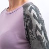 Dámské merino triko SENSOR Blend Impress růžové (Velikost XL, Barva fialová)