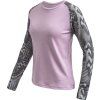 Dámské merino triko SENSOR Blend Impress růžové (Velikost XL, Barva fialová)