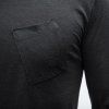 Pánské merino triko SENSOR Air černé (Velikost S, Barva černá)