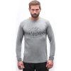 Pánské merino triko SENSOR Active Van Life šedé (Velikost XL, Barva šedá)