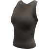Dámský funkční crop top SENSOR Infinity Eco zelený (Barva zelená, Velikost L)