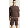 Pánská mikina CRAFT ADV Join RN Sweatshirt - hnědá (Velikost S)