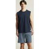 Pánské funkční tilko CRAFT Collective Relaxed SL - modrá (Velikost S)