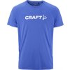 Pánské funkční triko CRAFT CORE Essence Logo - modrá (Velikost S)
