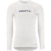 Pánské termo triko CRAFT Active Extreme X LS - bílá (Velikost S)