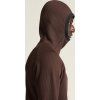 Pánská mikina CRAFT Grid Hood - hnědá (Velikost S)