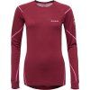 Dámské merino triko KLIMATEX Waal Merino vínová (Velikost 2XL)