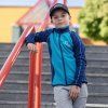 Chlapecká funkční mikina PROGRESS Torez Junior modrá (Velikost 128/1)
