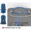 Batoh Expedice / Turistika  HUSKY Sloper 45 l černá (Velikost OneSize)