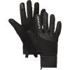 Softshellové rukavice KLIMATEX Nihoa No Wind černá (Velikost 2XL)