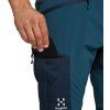 Pánské softshellové kalhoty Haglöfs Rugged Slim - modrá/černá (Velikost 46)