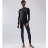 Dámské merino triko CRAFT Core Wool Merino Ls černá žíhaná (Velikost XL)