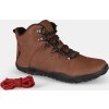 Unisex barefoot obuv KILPI Bare High WP hnědá (Velikost 44)