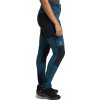 Dámské softshellové kalhoty Haglöfs Rugged Slim - modrá/černá (Velikost 34)
