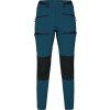 Dámské softshellové kalhoty Haglöfs Rugged Slim - modrá/černá (Velikost 34)