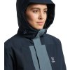 Dámská zateplená parka Haglöfs Salix Mimic Proof - tm.modrá/modrá (Velikost XS)