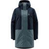 Dámská zateplená parka Haglöfs Salix Mimic Proof - tm.modrá/modrá (Velikost XS)