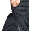 Dámská zimní bunda Haglöfs Sarna Mimic hood - černá (Velikost XS)
