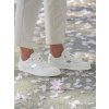 Barefoot tenisky BE LENKA Cellestia bílo-stříbrná (Velikost 36)