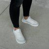 Barefoot tenisky BAREBARICS Vaporo bílo-šedá (Velikost 36)