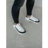 Barefoot tenisky BAREBARICS Vaporo bílo-černá (Velikost 36)