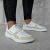 Barefoot tenisky BAREBARICS Zing bílo-béžová (Velikost 36)