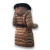 Dámský zimní kabát TRIMM AGATA beige (Velikost XS, Barva beige)