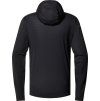 Pánská technická mikina Haglöfs L.I.M Mid Multi Hood - černá (Velikost S)