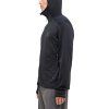 Pánská technická mikina Haglöfs L.I.M Mid Multi Hood - černá (Velikost S)