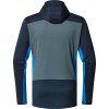 Pánská technická mikina Haglöfs ROC Flash Mid Hood - modrá (Velikost S)