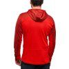 Pánská technická mikina Haglöfs ROC Flash Mid Hood - červená (Velikost S)