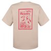 Dámské bavlněné triko HUSKY Tee Stamp L béžové (Velikost XXL)