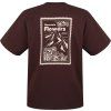 Dámské bavlněné triko HUSKY Tee Stamp L hnědé (Velikost L)