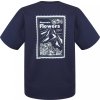 Dámské bavlněné triko HUSKY Tee Stamp L modré (Velikost L)