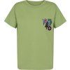 Dětské bavlněné triko HUSKY Tee Patch K zelené (Velikost 128)