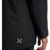 Pánská zateplená parka Haglöfs Salix Mimic Proof - černá (Velikost S)