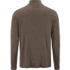 Pánské funkční triko CRAFT ADV SubZ Wool LS 3 - hnědá (Velikost S)