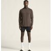 Pánské funkční triko CRAFT ADV SubZ Wool LS 3 - hnědá (Velikost S)