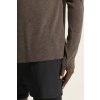 Pánské funkční triko CRAFT ADV SubZ Wool LS 3 - hnědá (Velikost S)