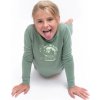Dětské merino triko SENSOR Df Planet basil green (Barva zelená, Velikost 100)