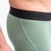 Pánské merino trenky SENSOR Df basil green (Velikost XXL, Barva zelená)