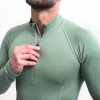 Pánské merino triko SENSOR Df basil green (Barva zelená, Velikost XL)