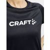 Dámské funkční triko CRAFT Core Essence Logo černá (Velikost L)