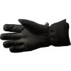 exisport lyzarske rukavice blizzard force ski gloves black