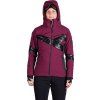 Dámská lyžařská bunda NORTHFINDER Lauri vínová (VELIKOST 2XL)