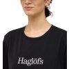 Dámské triko Haglöfs Outsiders - černá (Velikost XS)