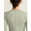 Dámské běžecké triko CRAFT Hypervent Tight Longsleeve - šedá (Velikost XS)