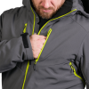 Pánská lyžařská bunda NORTHFINDER Alphonse šedá (VELIKOST L)