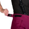 Dámské lyžařské kalhoty NORTHFINDER Tamera vínové (VELIKOST 2XL)