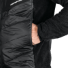 Pánská hybridní bunda NORTHFINDER Emeryth černá (VELIKOST L)
